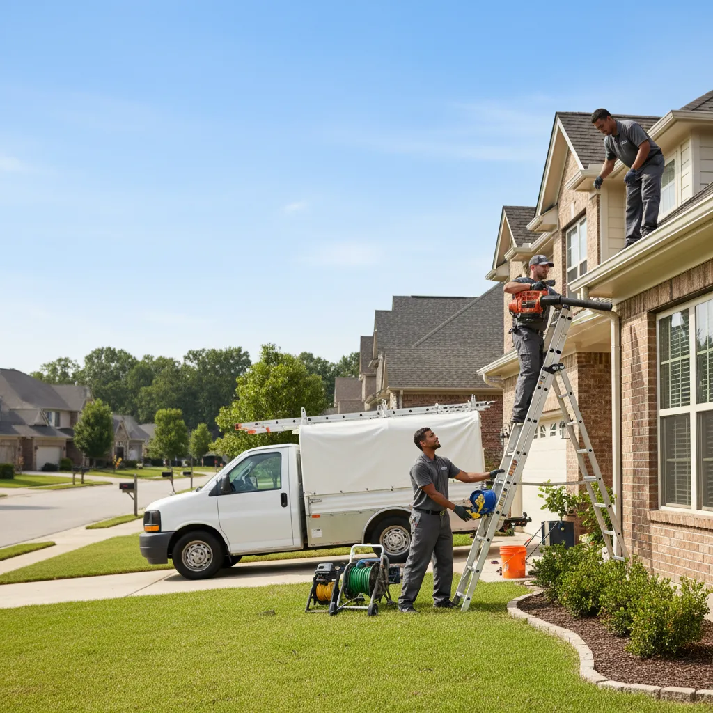 Home Gutter Service in Villa Ridge, IL near me